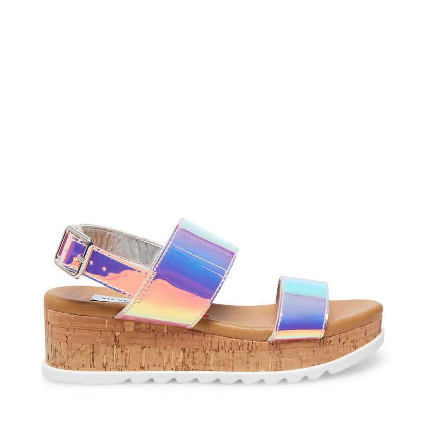 Sandalias de Plataforma Steve Madden Jbrendaa Iridescent Niños Multicolor | ES MO9248